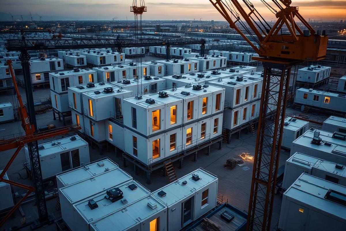 Construcción modular: eficiencia, calidad y sostenibilidad al detalle.